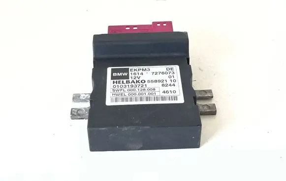 BMW 5 F10 F11 Fuel injection pump control unit/module 7276073 0103193721 55892110