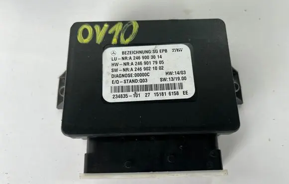 Mercedes-Benz GLA H247 Hand brake control module A2469003014 A2469021002 A2469017905