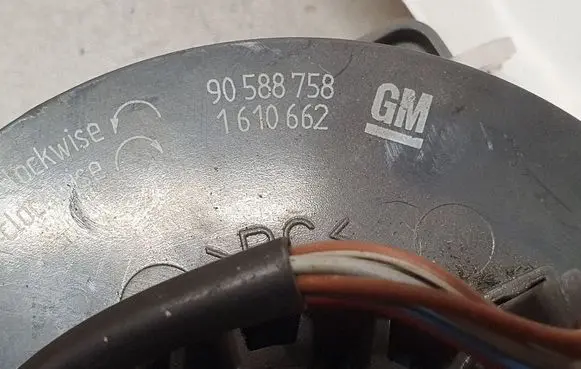 Opel Astra G Airbag slip ring squib (SRS ring) 87654321 90588758 1610662