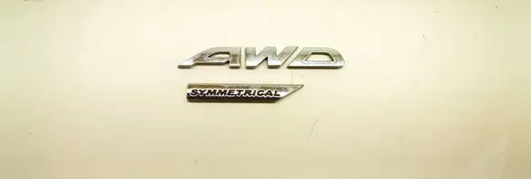 Subaru Outback Rear loading door model letters 