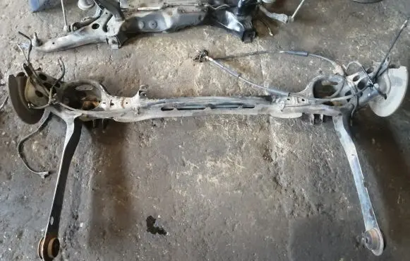 Rear axle beam