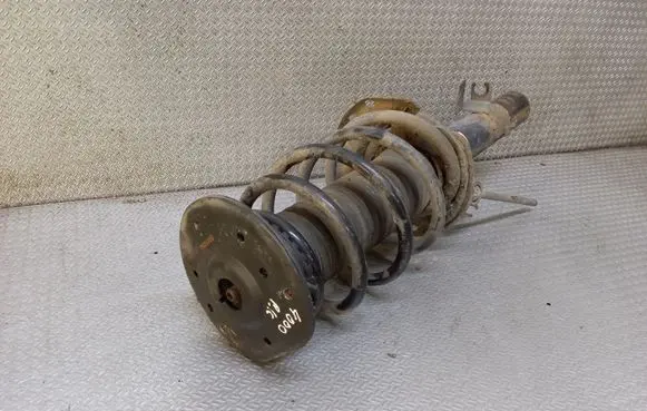 Front shock absorber with coil spring