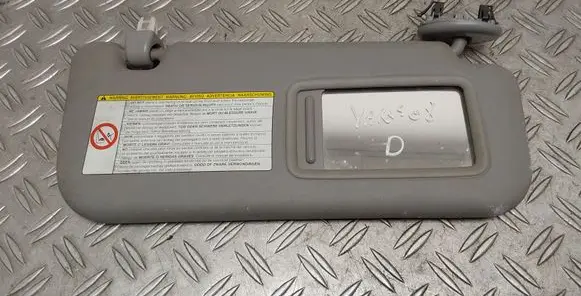Toyota Yaris Sun visor
