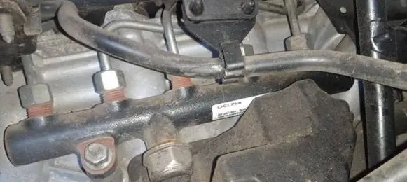 Citroen C5 Fuel main line pipe 9656391180 R9144Z180A