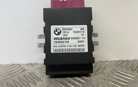 BMW 5 E60 E61 Fuel injection pump control unit/module 7229173