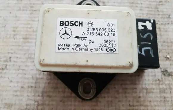 Mercedes-Benz E W211 ESP acceleration yaw rate sensor A2165420018 2165420018