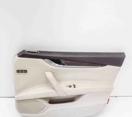 Front door card panel trim