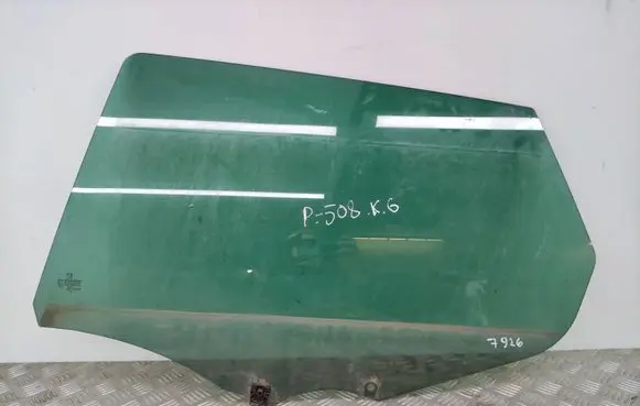 Peugeot 508 Rear door window glass