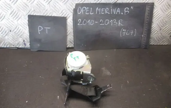 Opel Meriva B Middle seatbelt (rear) 34083026B