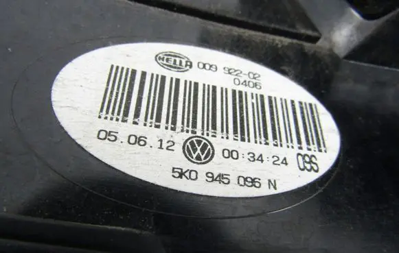 Volkswagen Golf VI Rear/tail lights 5k0945096n