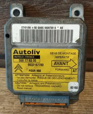 Citroen Xsara Picasso Airbag control unit/module 550776300 9632167780