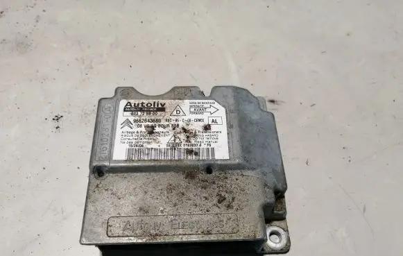 Citroen C4 I Airbag control unit/module 9662643680