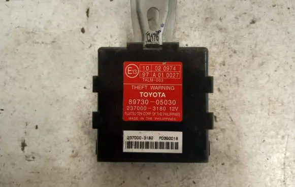 Toyota Avensis T250 Alarm control unit/module 8973005030