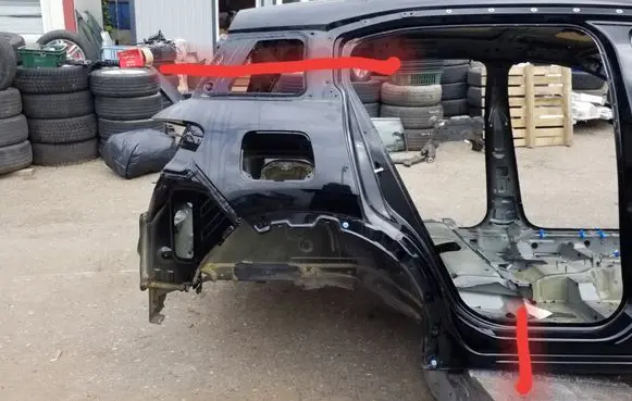 Rear quarter panel