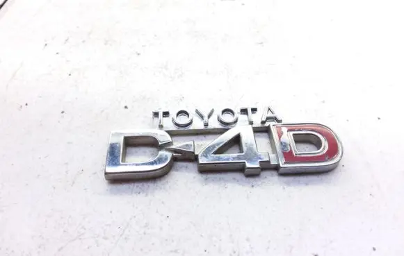 Toyota Corolla E120 E130 Manufacturers badge/model letters 