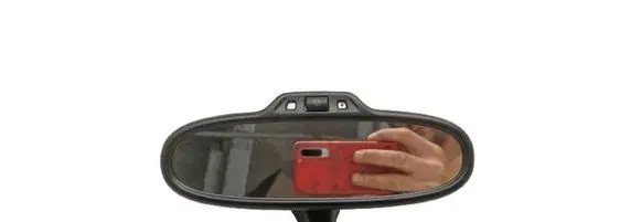 Volkswagen Golf VI Rear view mirror (interior) 5K7857511A