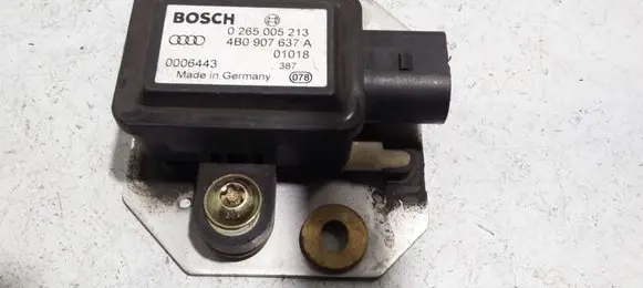 Audi A6 S6 C5 4B ESP acceleration yaw rate sensor 4B0907637A 0265005213