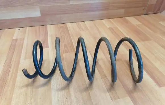 Front coil spring