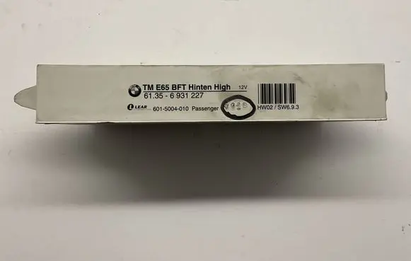 BMW 7 E65 E66 Door control unit/module 6931227 TME65BF 6015004010