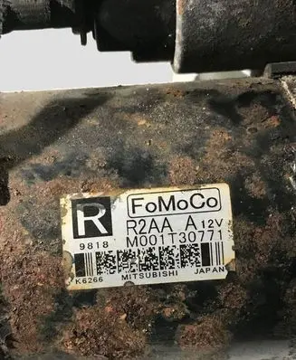 Mazda 6 Starter motor M001T30771 R2AA