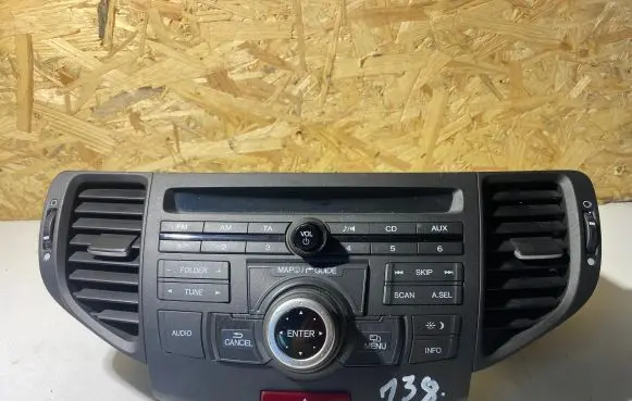 Honda Accord Radio/CD/DVD/GPS head unit 39050TL0G01 8Y205115 SW0HE8AC