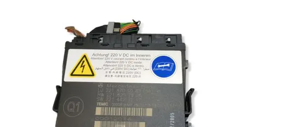 Mercedes-Benz S W221 Seat control module 2218207926 2218705085 00004184A8
