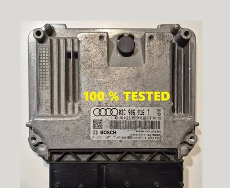 Audi A3 S3 A3 Sportback 8P Engine control unit/module 0261S05590 03C906016T 03C906016S