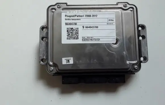 Peugeot Partner Engine control unit/module 9664843780
