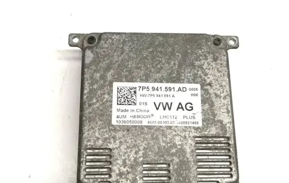 Audi A6 C7 Headlight ballast module Xenon 7P5941591AD 7P5941591A 1036050008