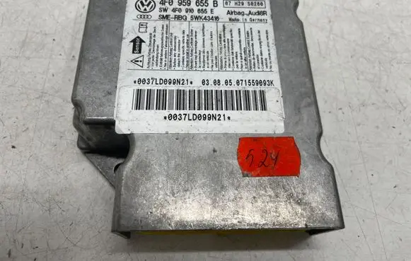 Volkswagen PASSAT B6 Airbag control unit/module 4F0959655B 4F0910655E