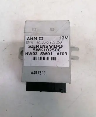 BMW 5 E39 Tow bar trailer control unit/module 6955253