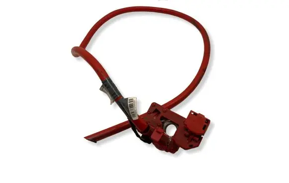 BMW 5 E60 E61 Positive cable (battery) 6989781 6989782 KW4609