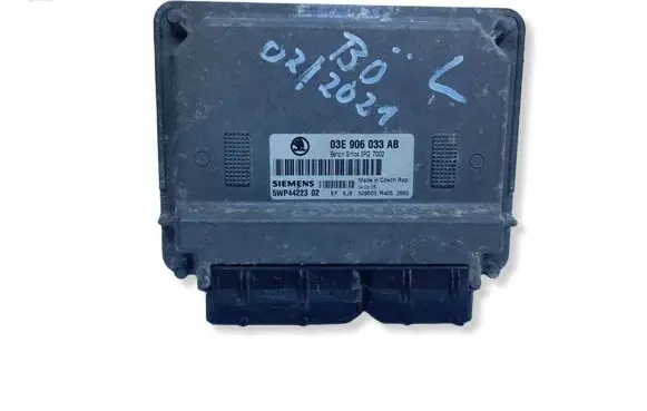 Skoda Fabia Mk1 (6Y) Engine control unit/module 03E906033ABKASACJ 03E906033AB 5WP44223