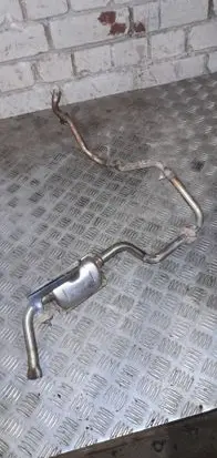 Volkswagen Touareg I Webasto auxiliary heater silencer 7L0819084B