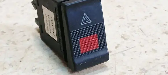 Audi 100 S4 C4 Hazard light switch 4A0941509