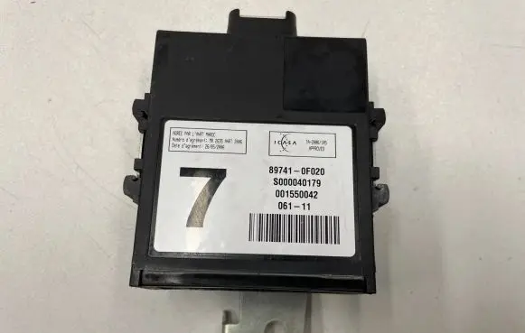 Toyota Verso Door control unit/module 897410F020 S000040179 001550042