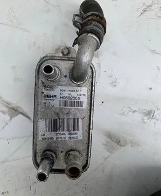 Engine oil radiator
