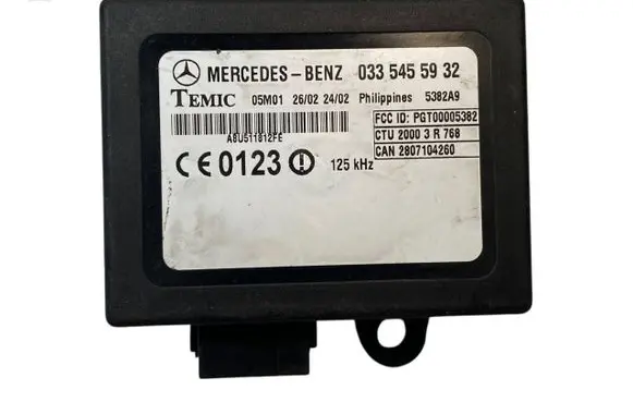 Mercedes-Benz Sprinter W901 W902 W903 W904 Immobilizer control unit/module 0335455932 PGT00005382 2807104260