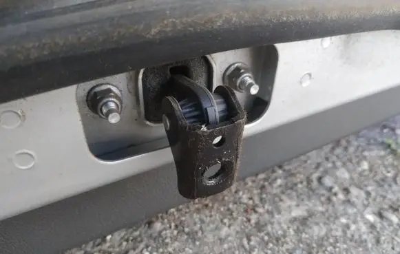 Rear door check strap stopper
