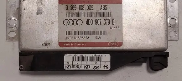 Audi A4 S4 B6 8E 8H ABS control unit/module 0265108005 4D0907379D 16959858