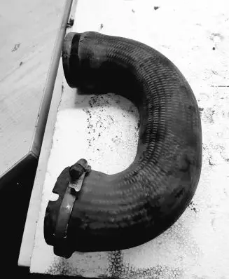 Peugeot 407 Intercooler hose/pipe