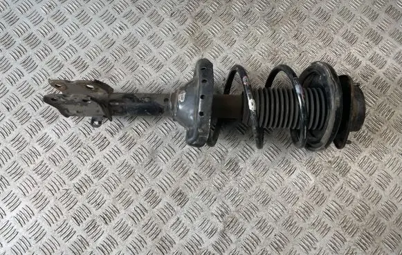 Front shock absorber with coil spring