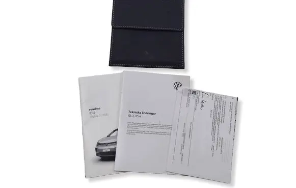Volkswagen ID.4 Owners service history hand book B11B12037