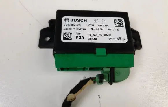 Peugeot 2008 I Parking PDC control unit/module 9675749680