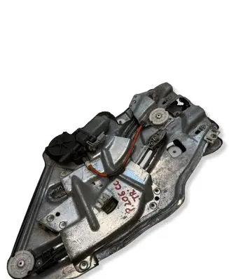 Peugeot 206 CC Rear door window regulator with motor 9636597280D