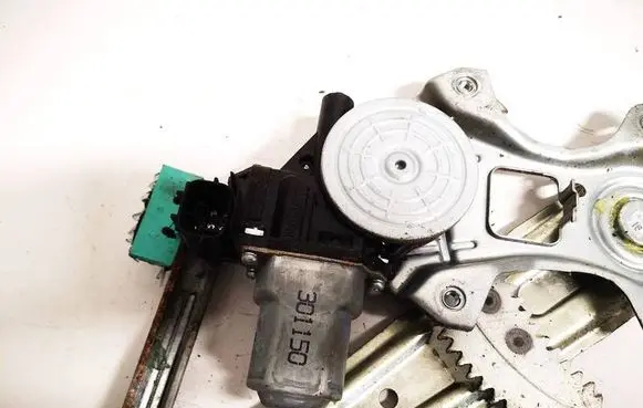 Rear door window regulator motor