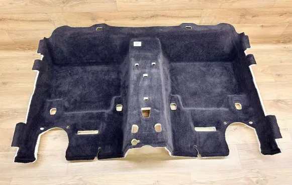 BMW 3 G20 G21 Rear floor carpet liner 7483082