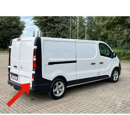 Opel Vivaro Reverse light 93459783