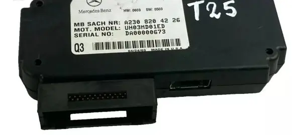 Mercedes-Benz ML W163 Phone control unit/module A2308204226