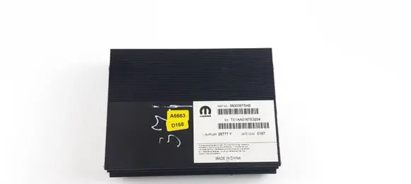 Dodge Challenger Sound amplifier 68303975AB 26777Y TE1AA0167E3204